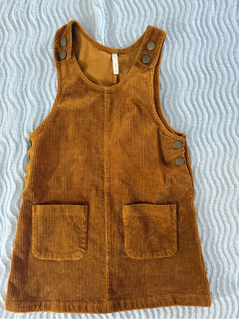 Rylee + Cru Corduroy Jumper Dress